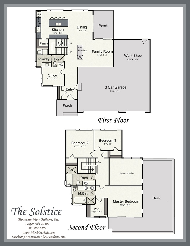 The Solstice by Mountain View Builders of Casper Wyoming